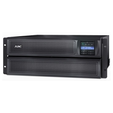 Источник бесперебойного питания APC Smart-UPS X 3000VA/2700W, RM 4U/Tower, Ext. Runtime, Line-Interactive, LCD, Out: 220-240V 8xC13 (3-gr. switched) 2xC19, SmartSlot, USB, COM, EPO, HS User Replaceable Bat, Black, 1 year warranty