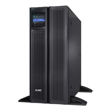 Источник бесперебойного питания APC Smart-UPS X 3000VA/2700W, RM 4U/Tower, Ext. Runtime, Line-Interactive, LCD, Out: 220-240V 8xC13 (3-gr. switched) 2xC19, SmartSlot, USB, COM, EPO, HS User Replaceable Bat, Black, 1 year warranty