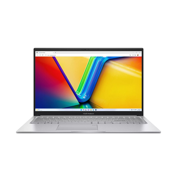 Ноутбук/ ASUS X1504MA-BQ224 15.6"(1920x1080 (матовый) IPS)/Intel Core 5 320(1.5Ghz)/8192Mb/512PCISSDGb/noDVD/Int:Shared/Cam/BT/WiFi/42WHr/war 1y/1.7kg/Cool Silver/DOS